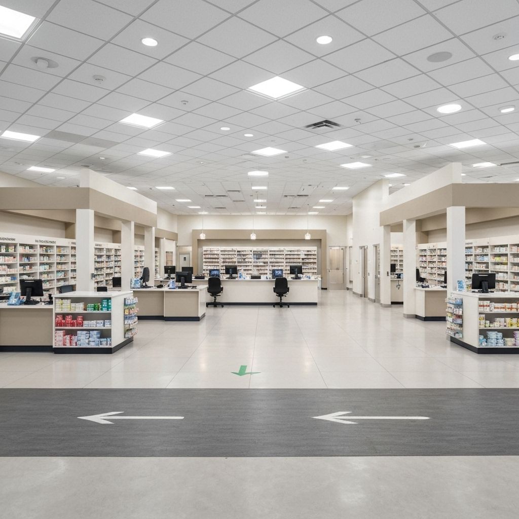 Pharmacy facility design and planning