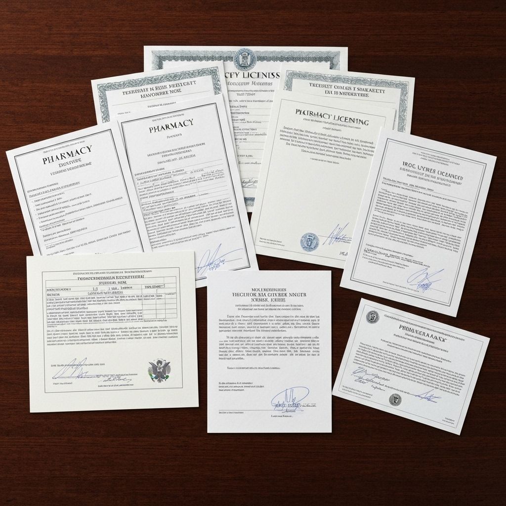 Pharmacy licensing and regulatory compliance